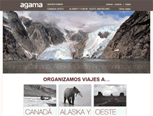 Tablet Screenshot of agama.net