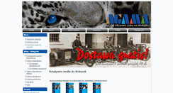 Desktop Screenshot of agama.pl